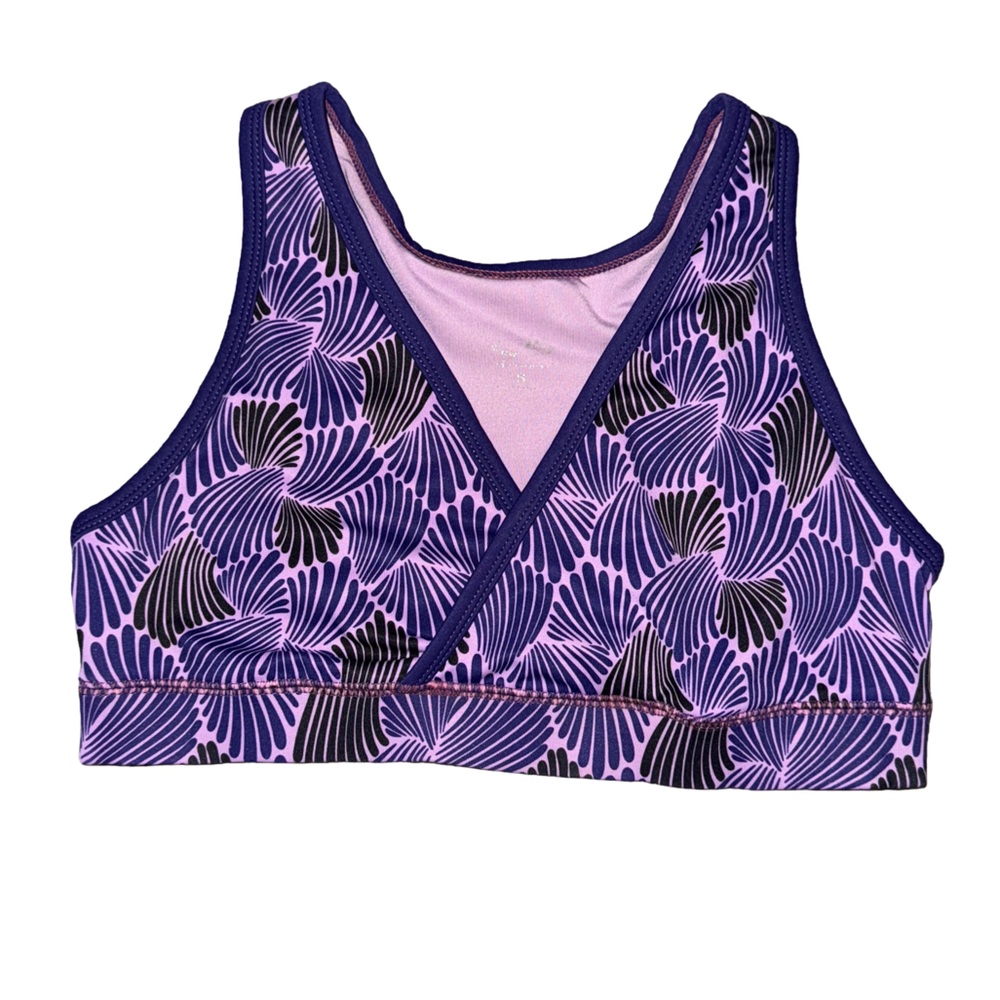 Purple Sports Bra